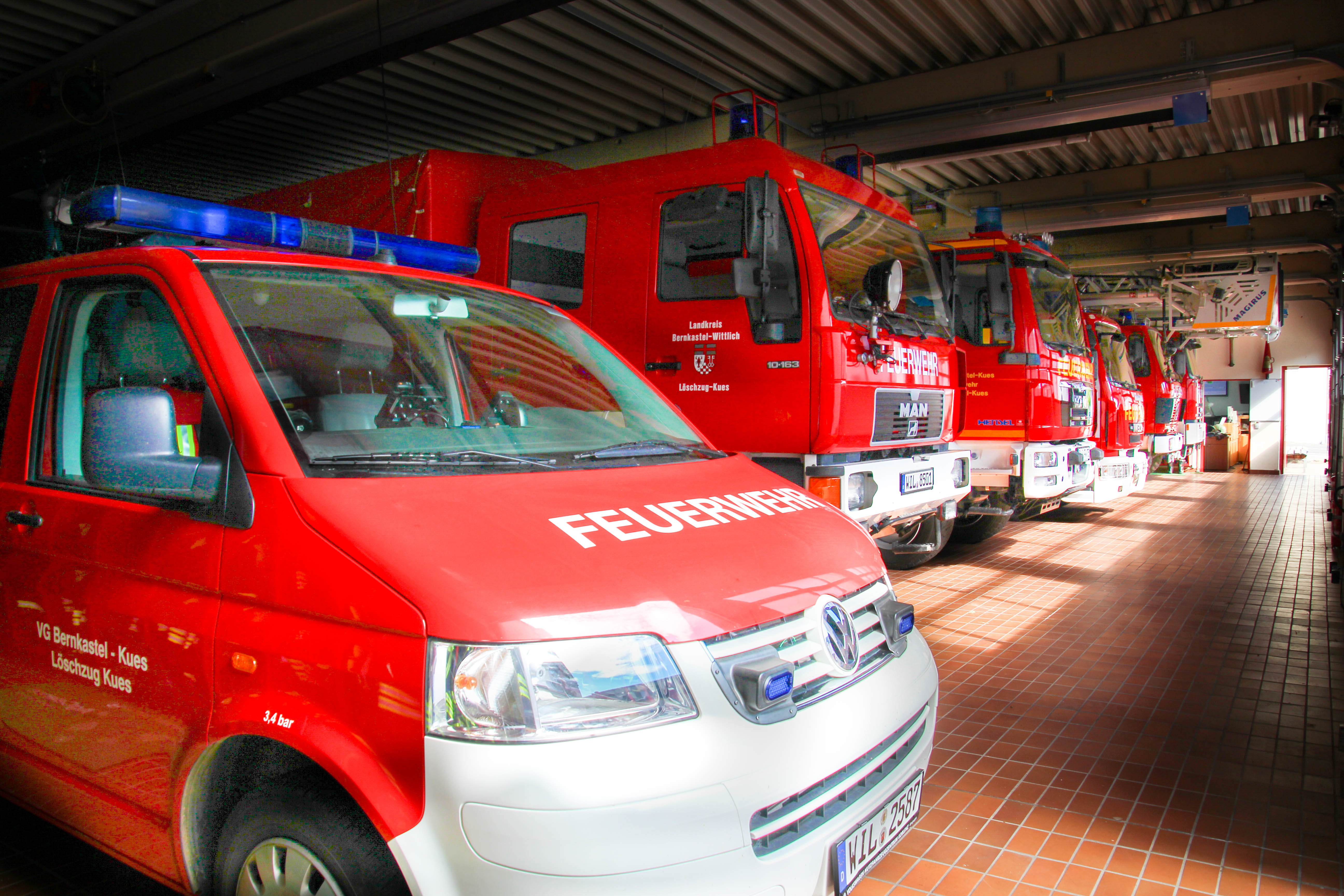 Fahrzeughalle Feuerwehr Stadt Bernkastel Kues